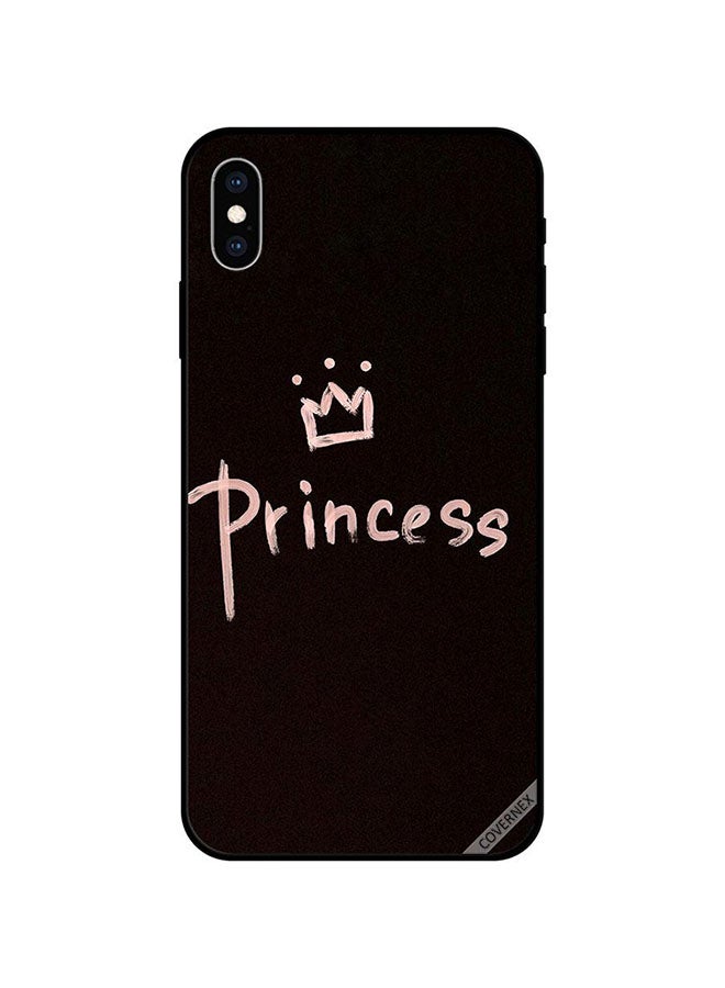 كوفرنيكس غطاء حماية واقٍ لهاتف آيفون XS أسود / وردي فاتح - Image 1