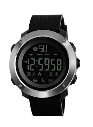 Men's PU Digital Wrist Watch 32861604594 - 52 mm - Black - v1586859686/N14416116A_1