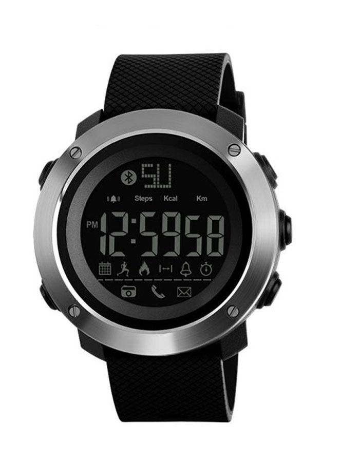 Men's PU Digital Wrist Watch 32861604594 - 52 mm - Black