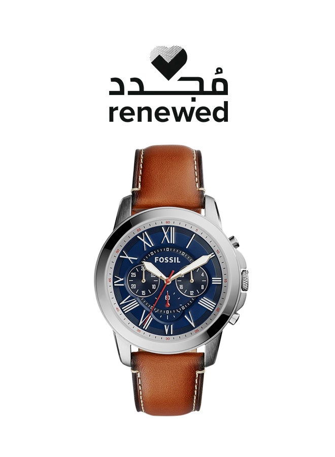 FOSSIL men Renewed - Grant Analog Watch FS5210  - Image 1
