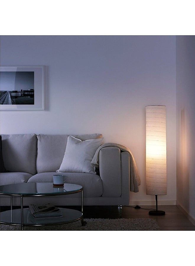 Cylindrical Floor Lamp White 24x8x30cm - Image 3