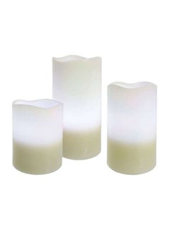 3-Piece LED Candle With Remote Control White - v1586863358/N16107111A_2