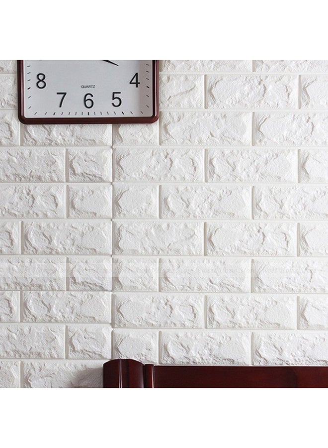 Generic 3D Brick Effect Wall Sticker Multicolour 70x77cm  - Image 4