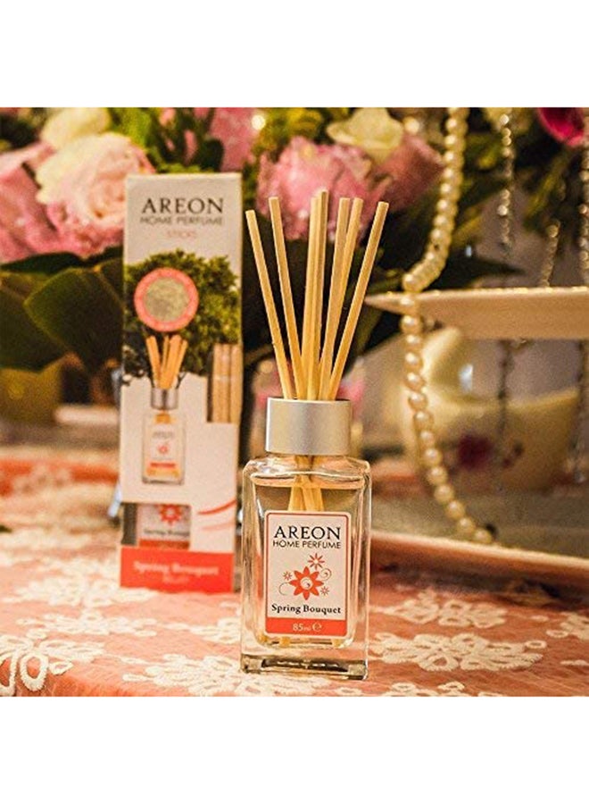 أريون عُصي تعطير منزلية فاخرة شفاف / بيج 85ملليلتر  - Image 4