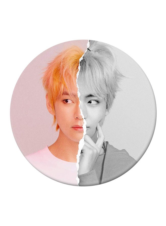 مرآة مكياج مزينة بصورة من الخارج لشخصية Bts Bangtan Boys متعدد الألوان - Image 2