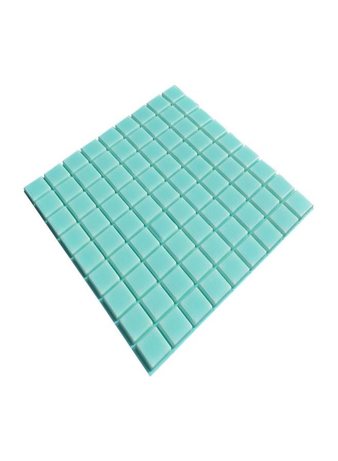 طقم ملصقات جدارية للزينة سهل اللصق من 5 قطع أزرق 30x30سم