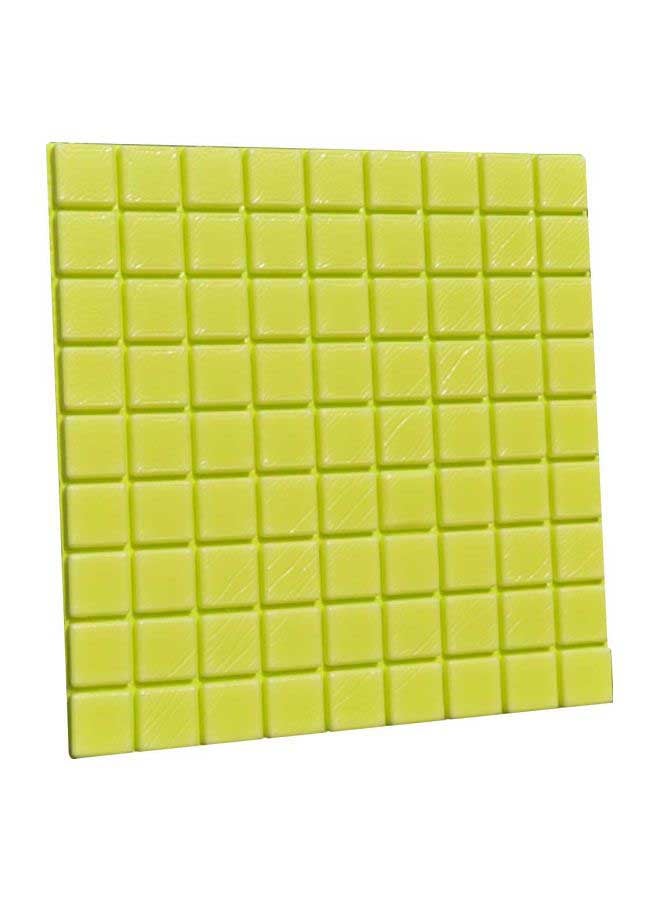 5-Piece Qiangtie Decorative Wall Sticker Set Green 30x30cm