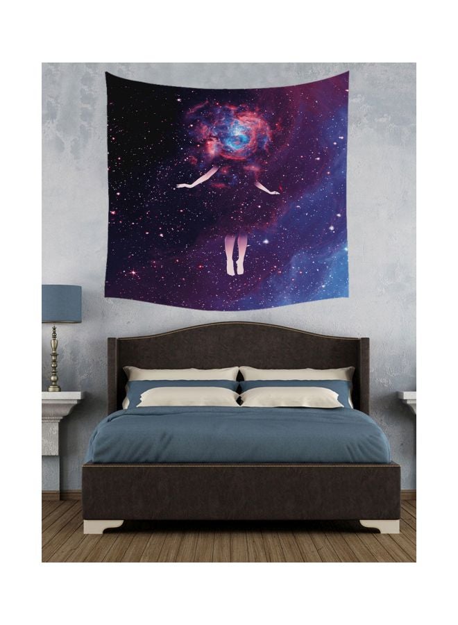 Qiangtie Ballet Girl Starry Sky Starry Sky Tapestry Multicolour 130x150centimeter