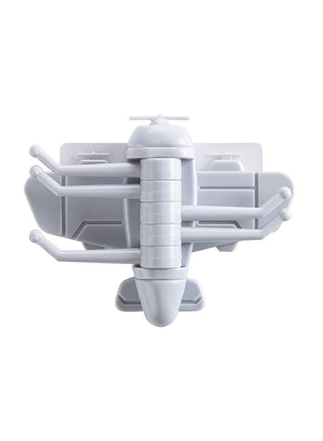 3-Piece Qiangtie Powerful Adhesive Wall Hook Blue/Grey/Pink One Size - Image 3