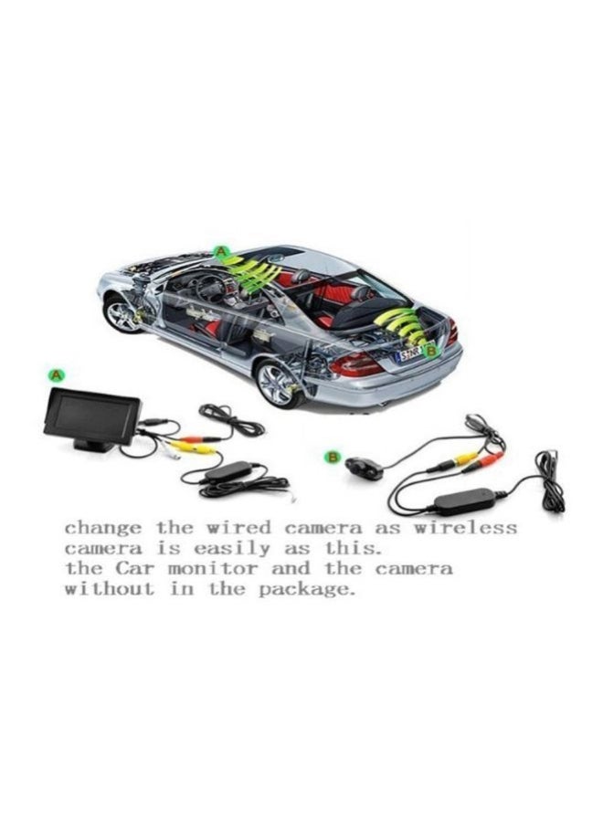 بيوينتي مجموعة جهاز إرسال واستقبال فيديو RCA للسيارة - Image 2