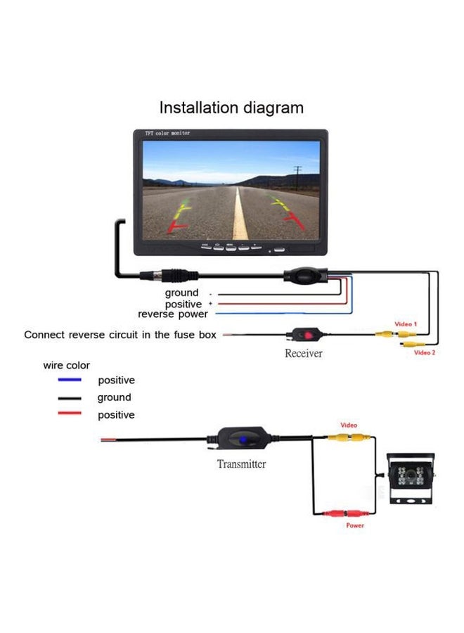 بيوينتي مجموعة جهاز إرسال واستقبال فيديو RCA للسيارة - Image 4