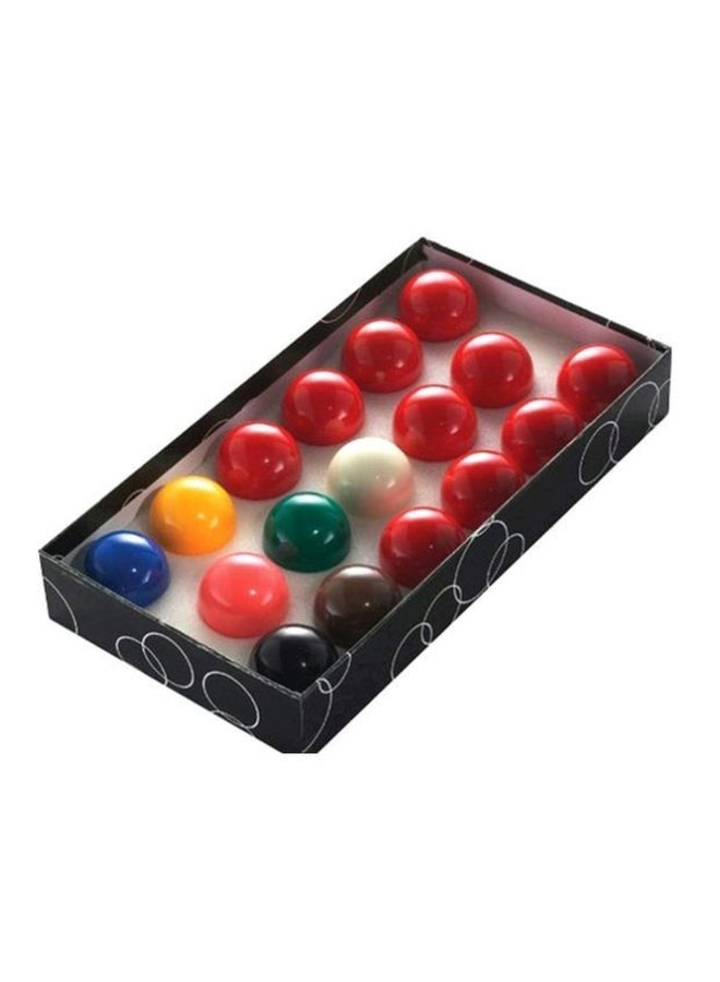 PowerGlide 17-Piece Snooker Ball Set