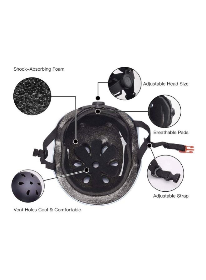 Generic - 7-In-1 Skateboard Protective Gear Set L - Image 1