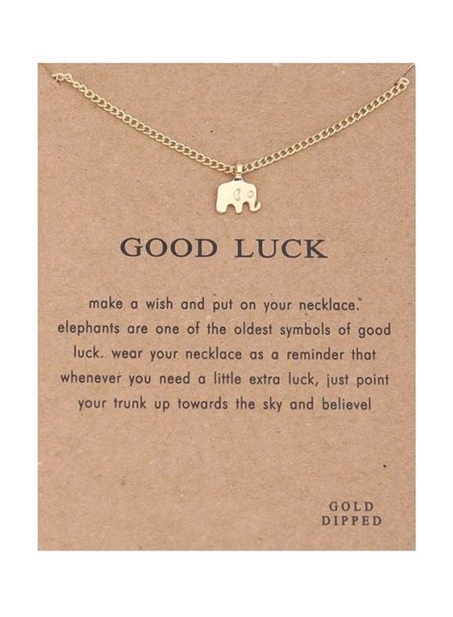 Generic - Elephant Shaped Pendant Necklace - Image 1