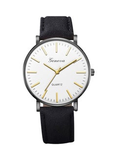 Geneva men Leather Analog Watch NNSB03700945  - Image 1