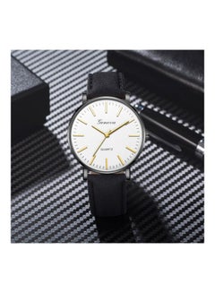 Geneva men Leather Analog Watch NNSB03700945  - Image 2