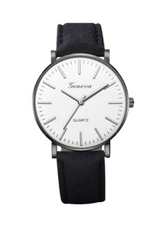 Geneva Men's Leather Analog Watch NNSB03700946  - Image 1