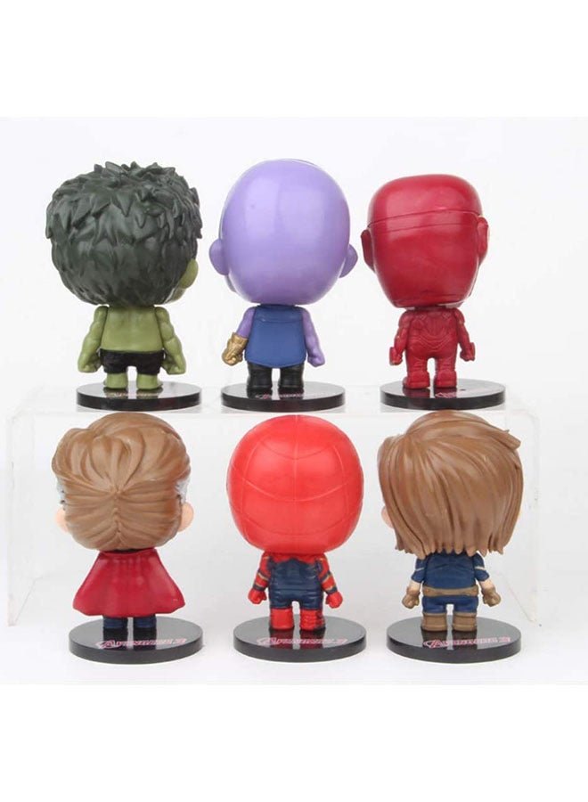 MissTiara 6-Piece Marvel's The Avengers Action Figure Set  - Image 2