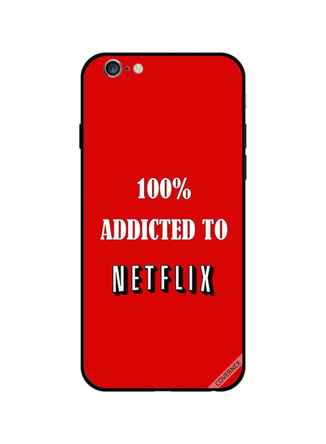 كوفرنيكس غطاء حماية واق لهاتف أبل آيفون 6 بلس أحمر/أبيض - Image 1