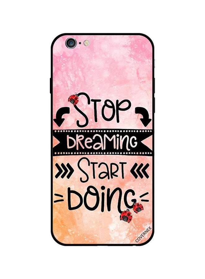 كوفرنيكس غطاء حماية واق لهاتف أبل آيفون 6 بلس برتقالي/وردي/أسود - Image 1