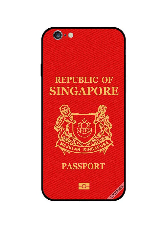 Covernex Protective Case Cover For Apple iPhone 6 Plus Red/Brown