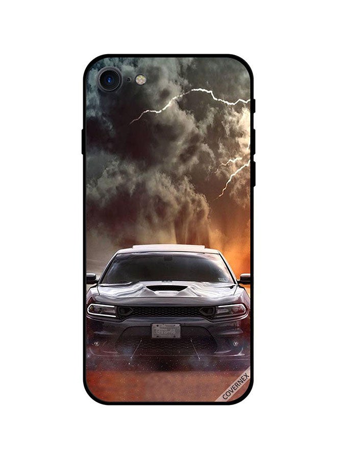 كوفرنيكس غطاء حماية واقٍ لهاتف أبل آيفون 7 رمادي/برتقالي/اسود - Image 1