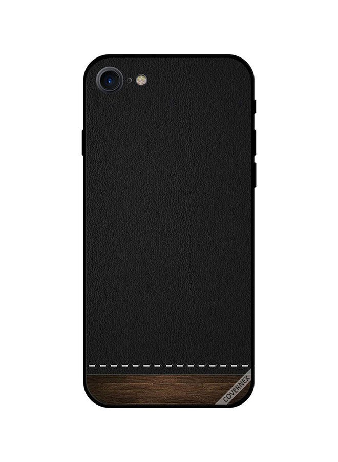 Covernex Protective Case Cover For Apple iPhone 7 Black/Brown
