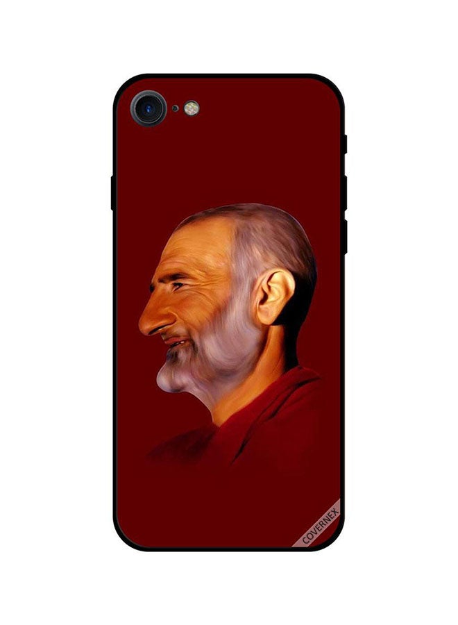 Covernex Protective Case Cover For Apple iPhone 8 Dark Red/Brown/Grey