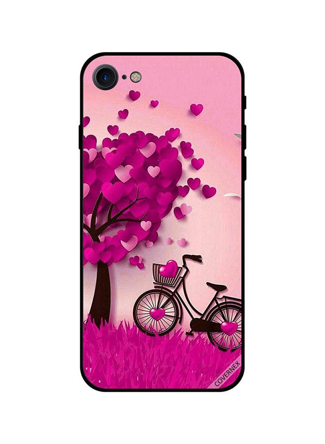 Covernex Protective Case Cover For Apple iPhone 8 Pink/Brown