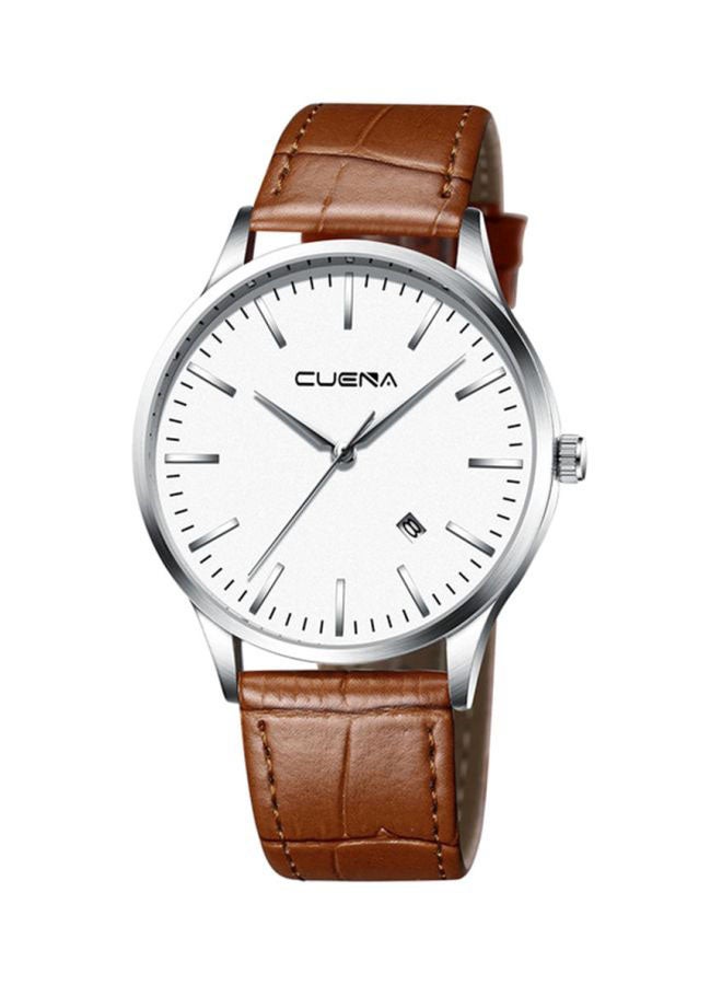 كوينا ساعة يد كوارتز بعقارب  طراز NNSB03701090 للرجال - Image 1