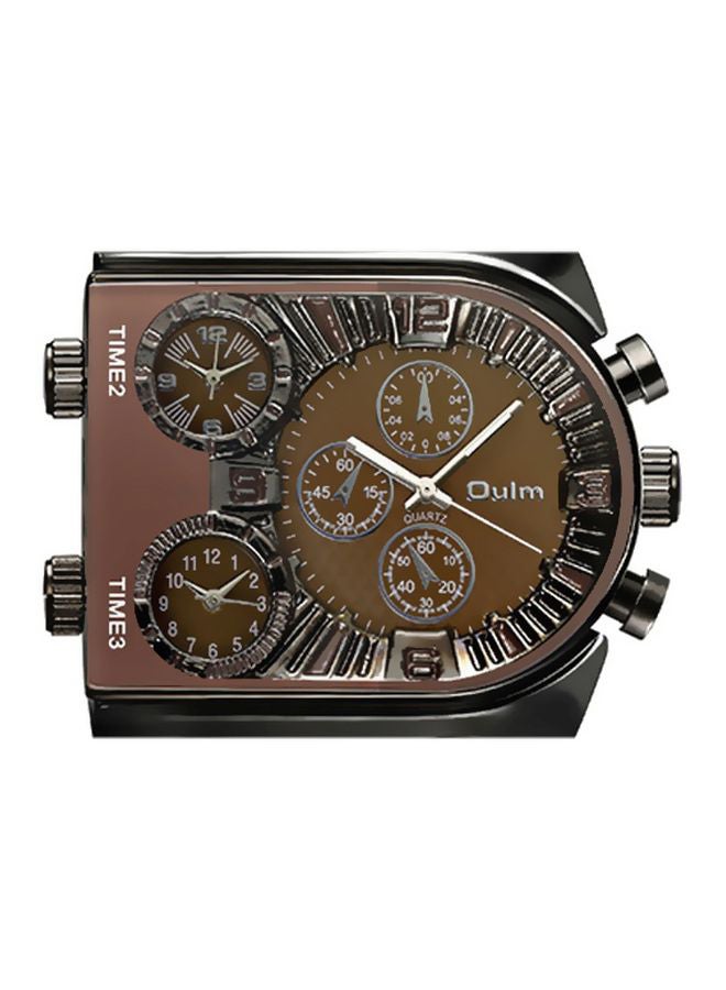 أولم ساعة بعقارب مقاومة للماء طراز NNSB03701486 للرجال - Image 2