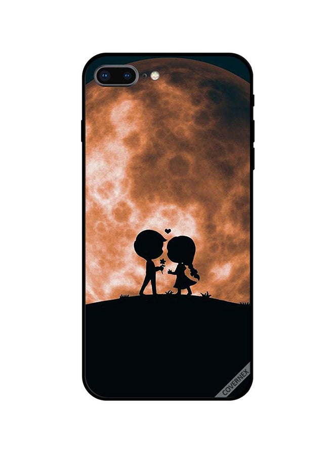 Covernex Apple iPhone 7 Plus Protective Case Cover Printed Featuring Love Under Moon DESIGN_0702 - Image 1
