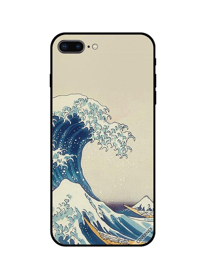 كوفرنيكس غطاء حماية واق لهاتف أبل آيفون 7 بلس بيج/أزرق/أبيض