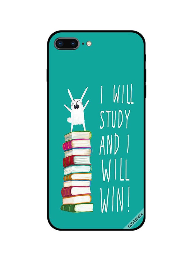 كوفرنيكس غطاء حماية واق لهاتف أبل آيفون 7 بلس أزرق فيروزي/أبيض