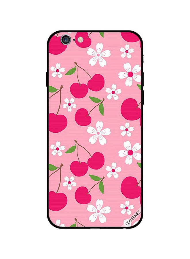 كوفرنيكس غطاء حماية واق لهاتف أبل آيفون 6s بلس وردي/ أبيض/ أخضر - Image 1