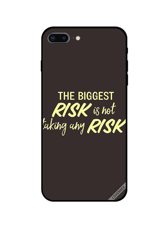 كوفرنيكس غطاء حماية واق لهاتف أبل آيفون 7 بلس رمادي داكن/ أصفر - Image 1