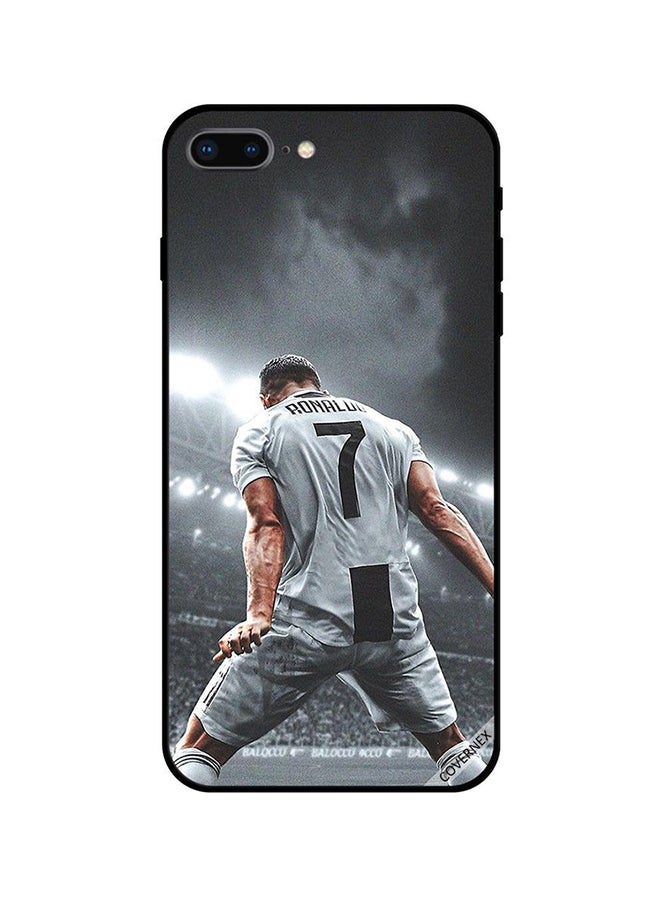 Covernex Apple iPhone 7 Plus Protective Case Cover Printed Featuring Ronaldo Celebrating DESIGN_1592 - Image 1