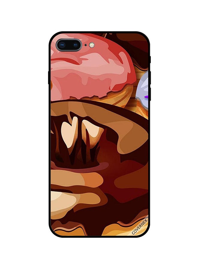 Covernex Apple iPhone 7 Plus Protective Case Cover Printed Featuring Donuts Art DESIGN_1074 - Image 1