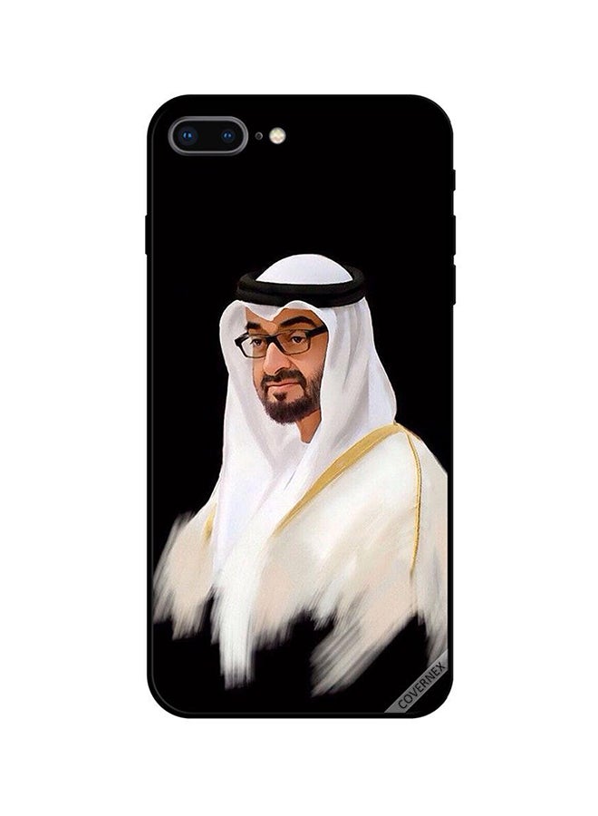 Covernex Apple iPhone 8 Plus Protective Case Cover Printed Featuring Crown Prince Of Abu Dhabi DESIGN_0792 - Image 1