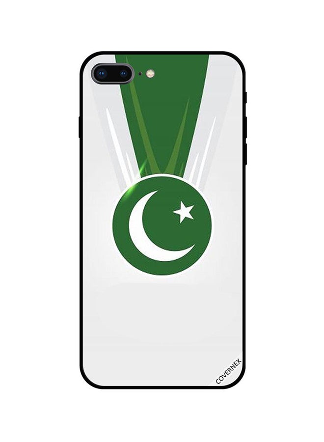 كوفرنيكس غطاء حماية واق لهاتف أبل آيفون 8 بلس أبيض/أخضر