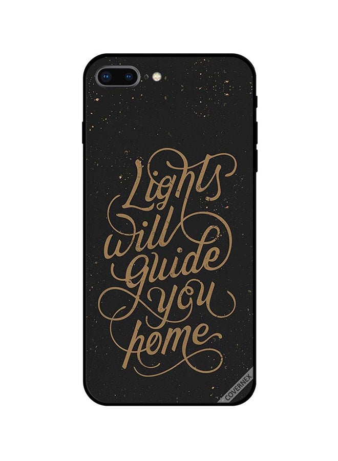 Covernex Protective Case Cover For Apple iPhone 7 Plus Dark Grey/Beige