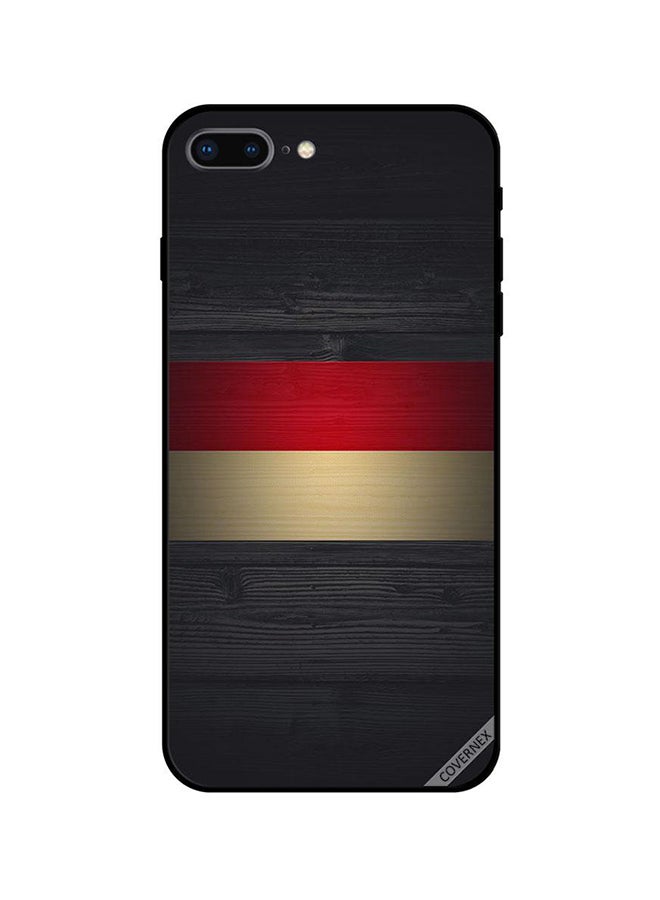 Covernex Protective Case Cover For Apple iPhone 7 Plus Black/Beige/Red