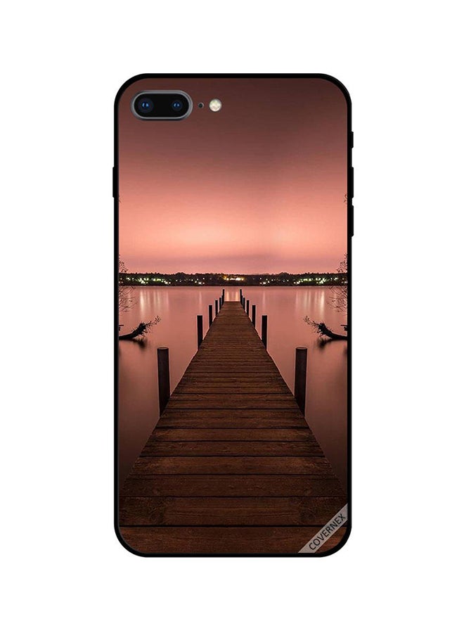 Covernex Protective Case Cover For Apple iPhone 8 Plus Pink/Brown