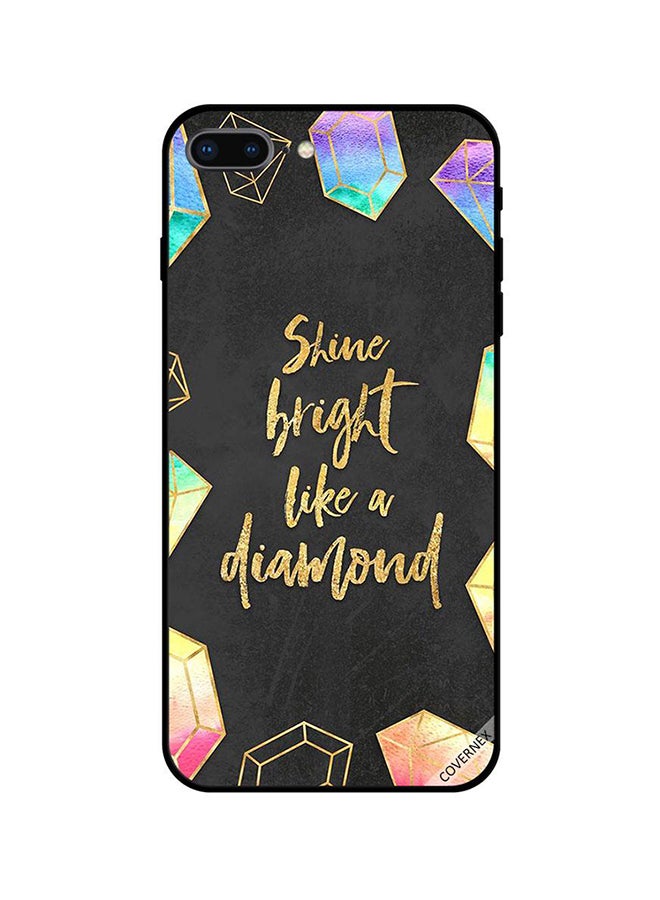 Covernex Apple iPhone 8 Plus Protective Case Cover Printed Featuring Shine bright like a diamond DESIGN_1400 - Image 1