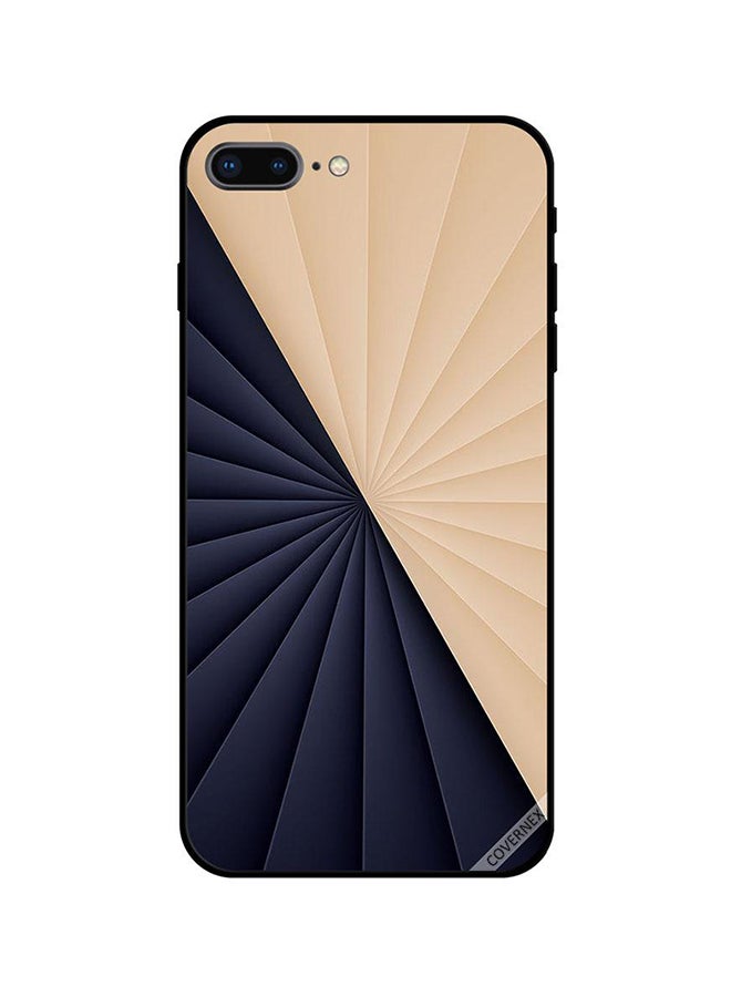 Covernex Protective Case Cover For Apple iPhone 8 Plus Black/Beige