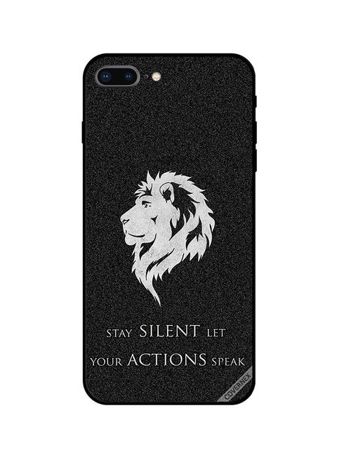 Protective Case Cover For Apple iPhone 8 Plus White/Black