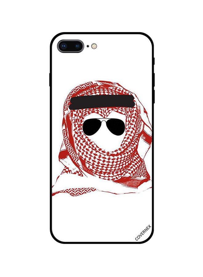 كوفرنيكس غطاء حماية واق لهاتف أبل آيفون 7 بلس أبيض/أحمر/أسود - Image 1
