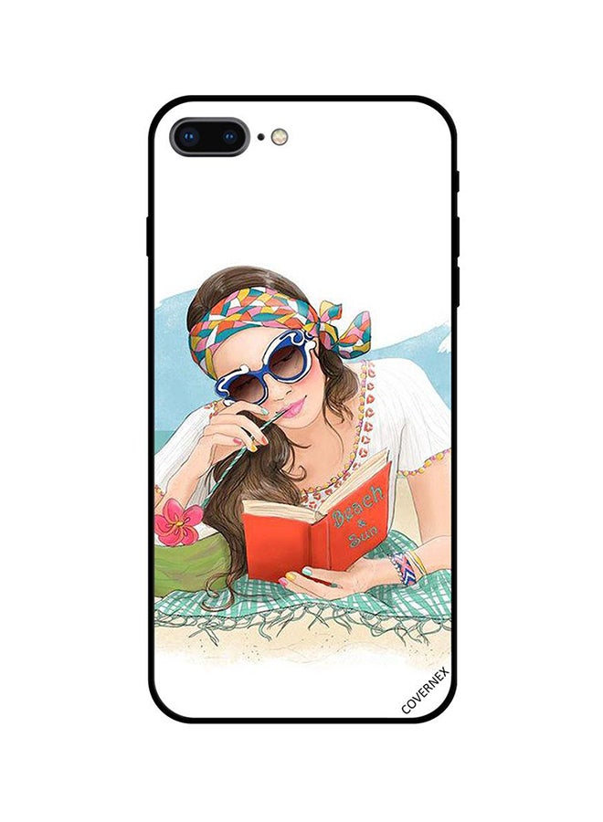 Covernex Apple iPhone 7 Plus Protective Case Cover Printed Featuring Beach & Sun DESIGN_0407 - Image 1