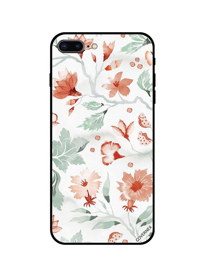 كوفرنيكس غطاء حماية واق لهاتف أبل آيفون 7 بلس أبيض/وردي/أخضر