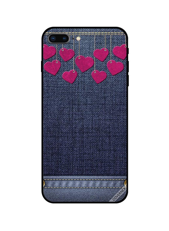 كوفرنيكس غطاء حماية واق لهاتف أبل آيفون 7 بلس أزرق/ وردي - Image 1